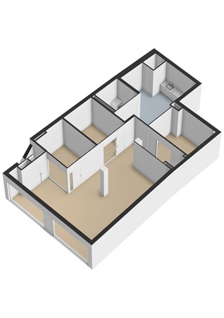 Floorplan - Voorstraat 30, 3441 CM Woerden